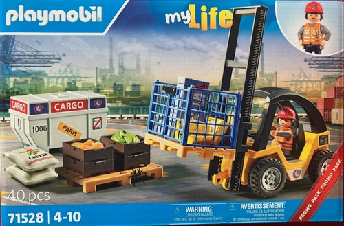 Playmobil 71528 gabelstapler - 71528,