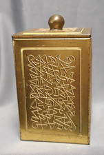 schöne alte Deckeldose mit