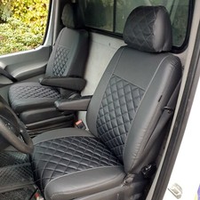 Sitzbezüge nach Maß für 2x Einzelsitze mit Armlehne passend für VW T4 Multivan