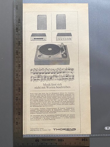Thorens plattenspieler hifi - plattenspieler,