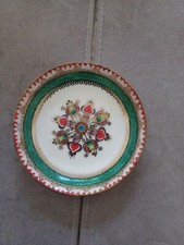 Wiener Email Schale ca. 7,5 cm Grün