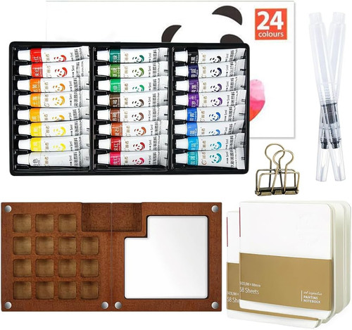 Mini aquarellfarben sets 24 - sets,,