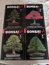 zeitschriften konvolut Bonsai Art Nr. 1, 4, 5, 6, 8, 10, 13 im Schuber