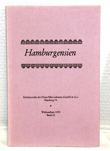 Hamburgensien band - band, /