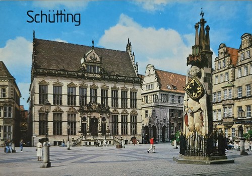 Bremen marktplatz - ak,