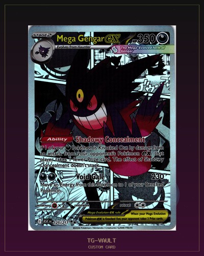 Mega gengar comic - style, custom