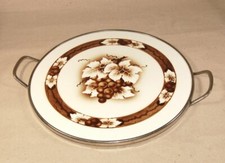 Alte Keramik Tortenplatte