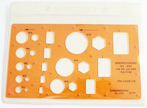 Zeichenschablone standardgraph - zeichenschablone,