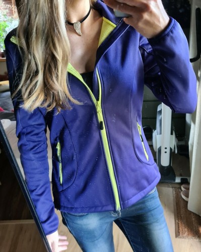 Crivit softshelljacke lila - softshelljacke,