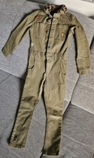 Neu VINGINO Mädchen Jeans denim Overall Jumpsuit  Gr. 122/128 Anzug 