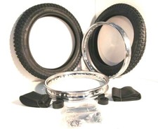 Satz Reifen Schlauch Felgen Speichen 2,75 x 16 für Simson S51 S50 S70 Enduro