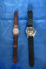 Herrenarmbanduhren, Junghans Solar 1, Quartz, Squad Force, Quartz, Vintage