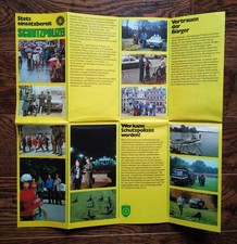 DDR Volkspolizei Werbung 1979  Beruf Polizist  Stets einsatzbereit Schutzpolizei