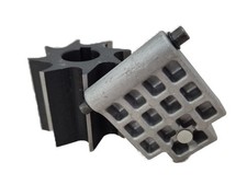 Gegenplatte  &  Walze passend für  ATIKA Gartenhäcksler   LHF2800 & ALF2800 