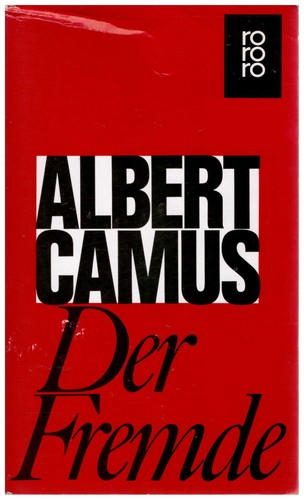 Albert camus der fremde - der, roman