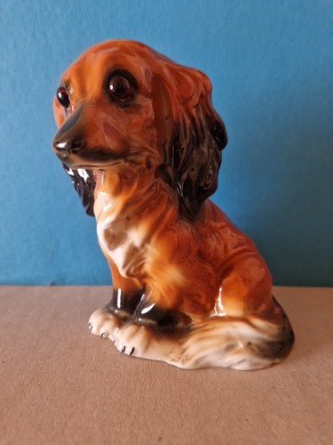 Porzellan figur hündin - porzellan,