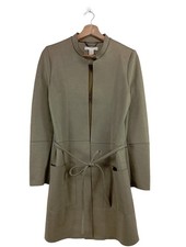 H&M Übergangsmantel Damen Mantel Gr. DE 38 braun Casual-Look