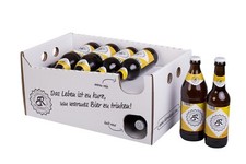 Bierrutsche für 0,5 Eurobier- und 0,33-Flaschen | Gadget für kalte Getränke
