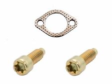 Dichtung + Schrauben passend für B&S Auspuff auf Hako Rasentraktor