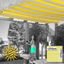 Sonnensegel creme gelb ca