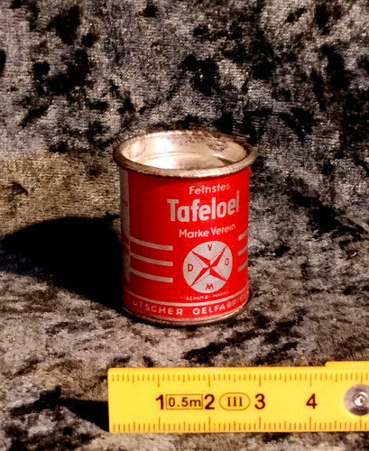 Alte blechdose pappdose - alte, blechdose/pappdose