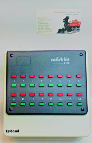 Märklin 6040 keyboard - märklin, ho