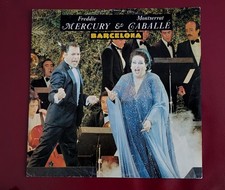 Freddie Mercury-Montserrat Caballe-Barcelona 12 inch Maxi LP-1987 German-Polydor