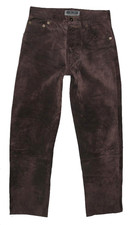 / ENJOY / Herren- LEDERJEANS /