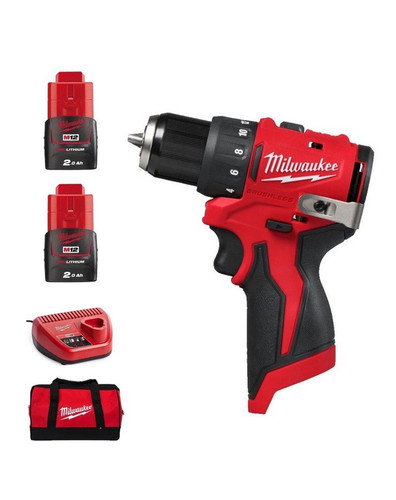 Milwaukee m12bldrc 202c 12v - milwaukee, m12bldrc-202c