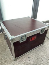 Transportbox Transportkiste Flightcase 2 Tragegriffe Braun 68x60x44 cm 100L