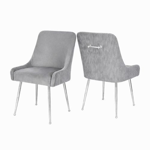 Luxus samt esszimmer - samt, stühle