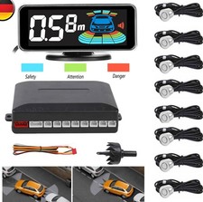 8 Sensoren LCD Einparkhilfe