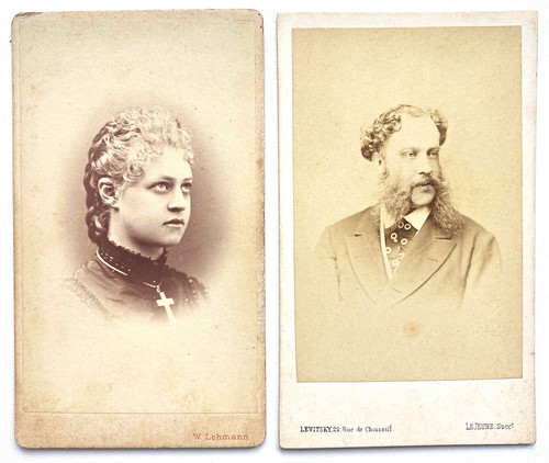 Cdv porträtfoto prinzessin - porträtfoto,