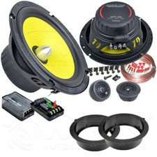 GROUND ZERO LAUTSPRECHER für AUDI TT FV 8S ab 2014 Front Tür 2-Wege 150W #AT26