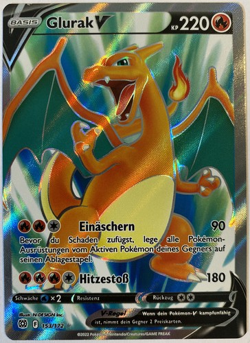 Pokemon glurak full - glurak, v