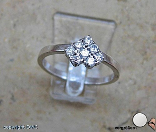 Ring mit brillant - ring,