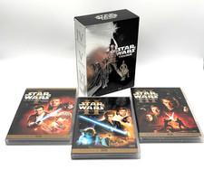 Star Wars 1-6 Komplette Saga mit Pappschuber DVD in OVP Getestet Top ✅