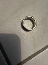 Pierre Lang Ring PL IX,Größe 9, Messing rhodiniert, klassisch, mit 2 Steinen