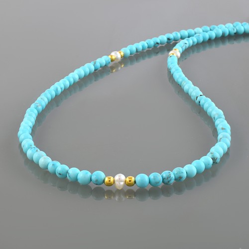 Natural blue turquoise - natural,