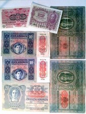 Banknoten, Deutschösterreich