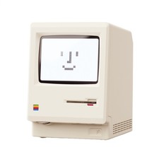 Retro Macintosh Digitalwecker