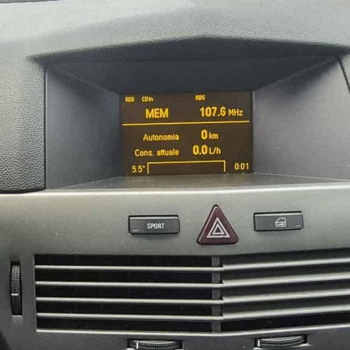 Opel astra 2006 bildschirm - h,