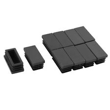 Lamellen Stopfen rechteckig Kunststoff Endkappen Rohrkappen Rohrstopfen 20 x40mm