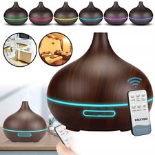 550ML LED Luftbefeuchter Aroma Duftöl Diffuser Humidifier Diffusor Ultraschall