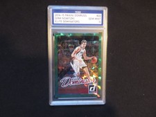 2014-15 Donruss - Dirk Nowitzki - TCGS 10 (PSA) - GREEN #'d /999 ELITE DOMINATOR