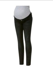 Schwarze Skinny Umstandsjeans