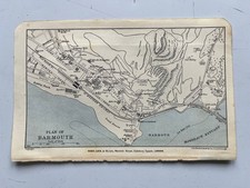 Vintage Straßenplan Stadtplan