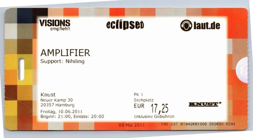 Amplifier nihiling ticket - +,