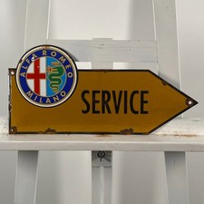 Alfa Romeo Emailschild -