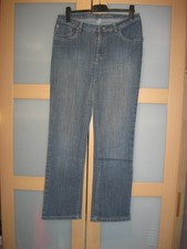 Damen  Jeans Hose, 5 Pocket, Gr. 42, Blau, Baumwollmischung, "Stooker"